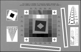 掃描分辨率測(cè)試圖