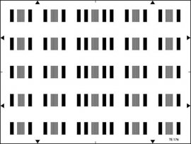 分辨率測試卡(調(diào)制深度IEC 61142)